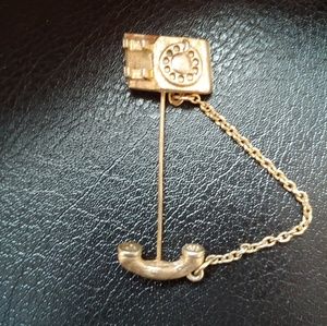 Vintage Avon Telephone Stick Pin